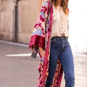 NWT - Miss June Ivana printed kimono